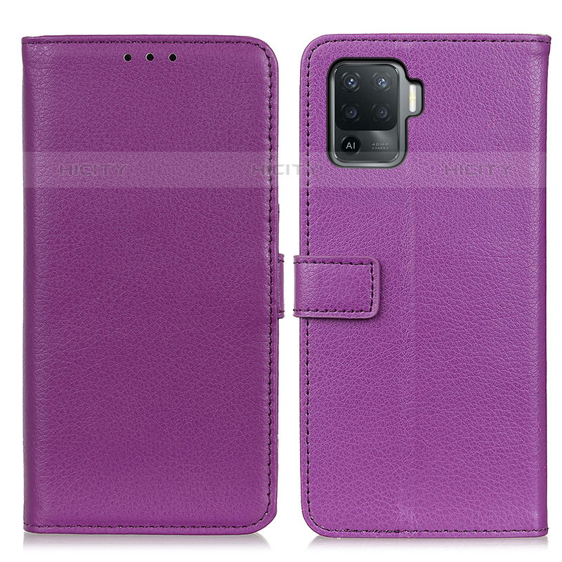 Funda de Cuero Cartera con Soporte Carcasa D09Y para Oppo A94 4G