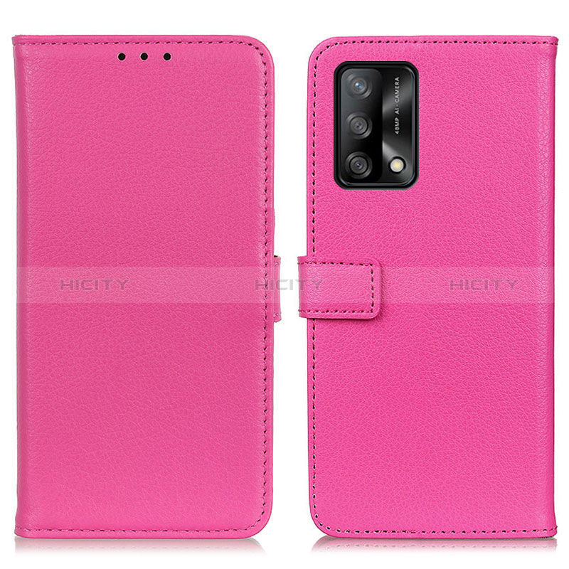 Funda de Cuero Cartera con Soporte Carcasa D09Y para Oppo F19