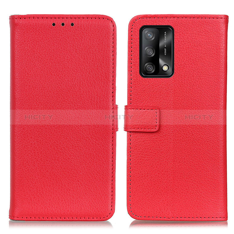 Funda de Cuero Cartera con Soporte Carcasa D09Y para Oppo F19s