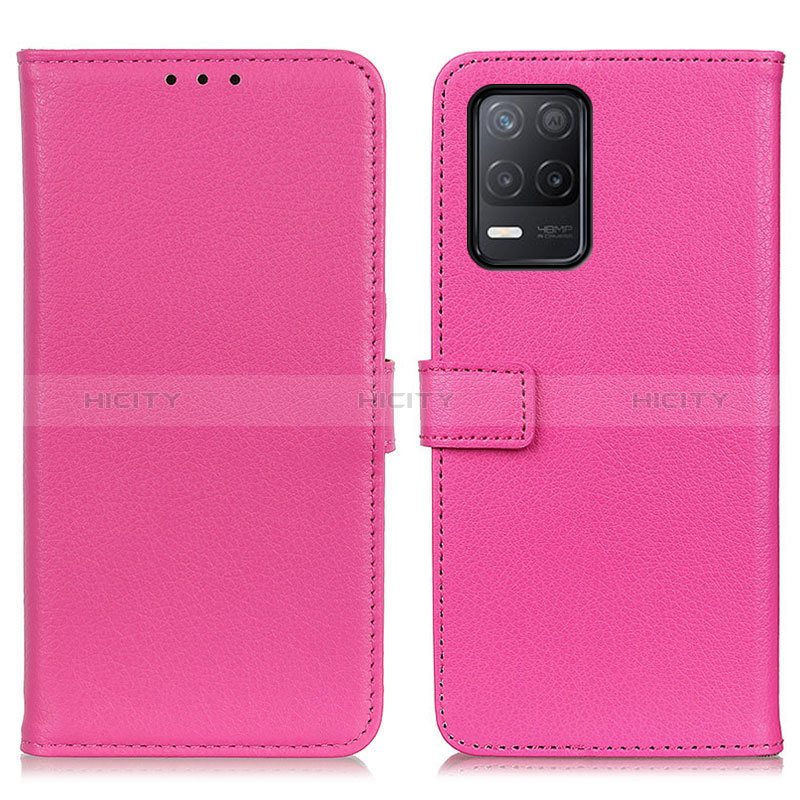 Funda de Cuero Cartera con Soporte Carcasa D09Y para Realme 8 5G