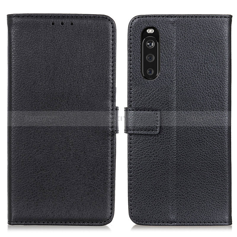 Funda de Cuero Cartera con Soporte Carcasa D09Y para Sony Xperia 10 III SO-52B