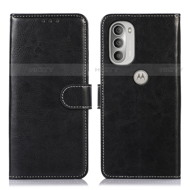 Funda de Cuero Cartera con Soporte Carcasa D10Y para Motorola Moto G51 5G