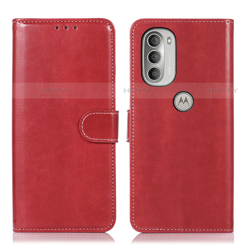 Funda de Cuero Cartera con Soporte Carcasa D10Y para Motorola Moto G51 5G