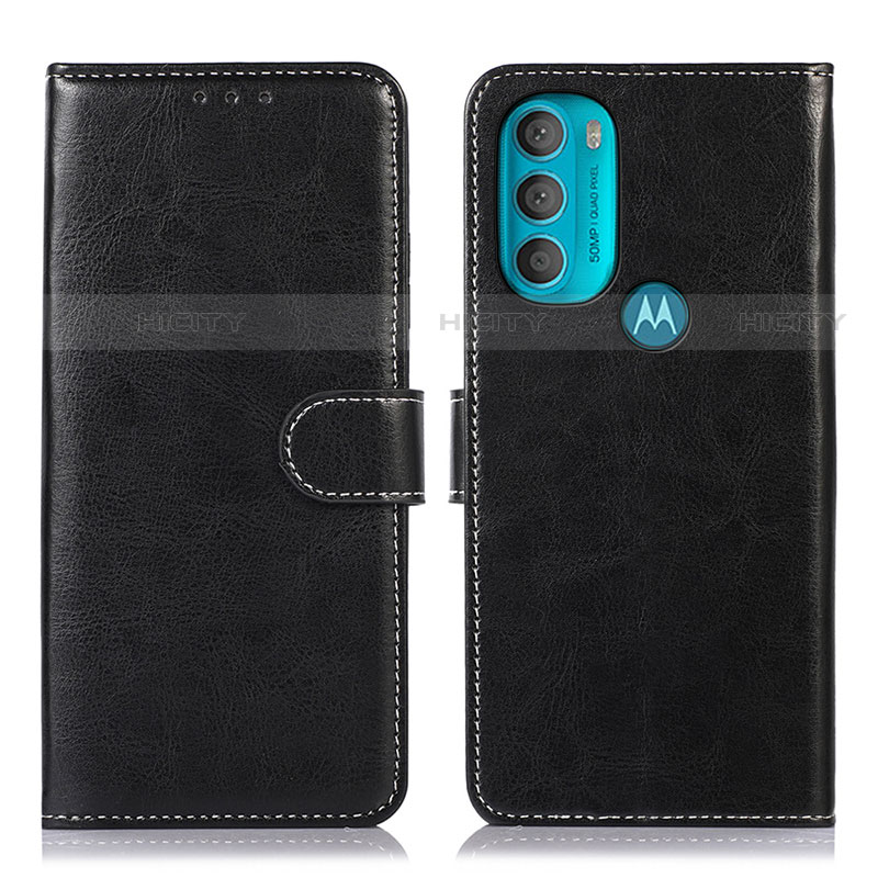 Funda de Cuero Cartera con Soporte Carcasa D10Y para Motorola Moto G71 5G