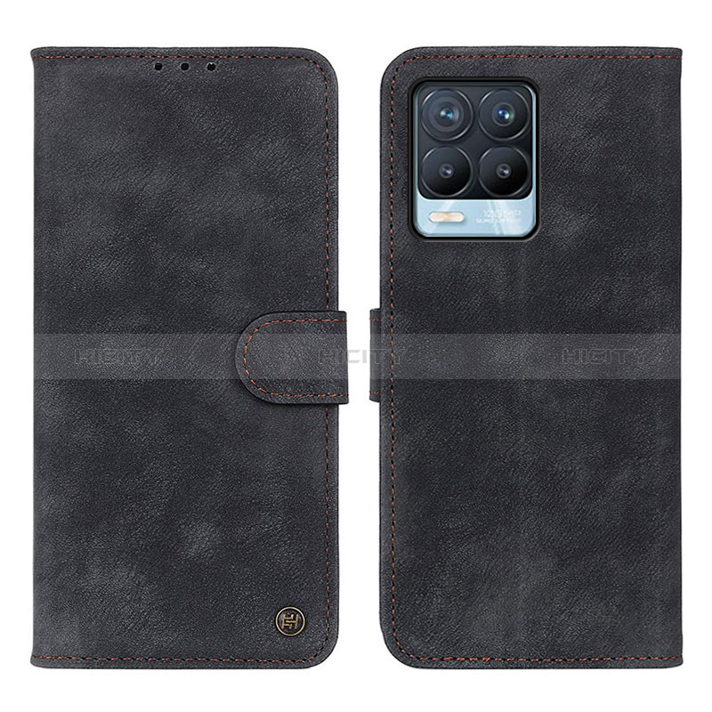 Funda de Cuero Cartera con Soporte Carcasa D10Y para Realme 8 Pro