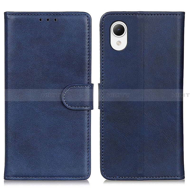 Funda de Cuero Cartera con Soporte Carcasa D10Y para Samsung Galaxy A23 5G SC-56C Azul