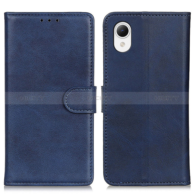 Funda de Cuero Cartera con Soporte Carcasa D10Y para Samsung Galaxy A23e 5G Azul