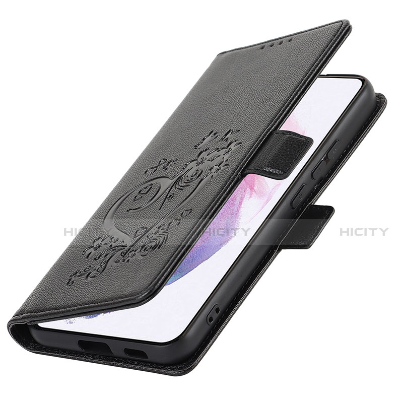 Funda de Cuero Cartera con Soporte Carcasa D11T para Samsung Galaxy S21 5G