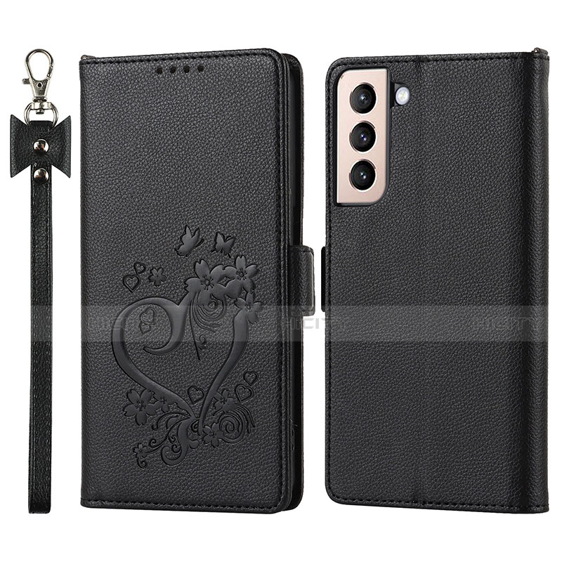 Funda de Cuero Cartera con Soporte Carcasa D11T para Samsung Galaxy S21 5G