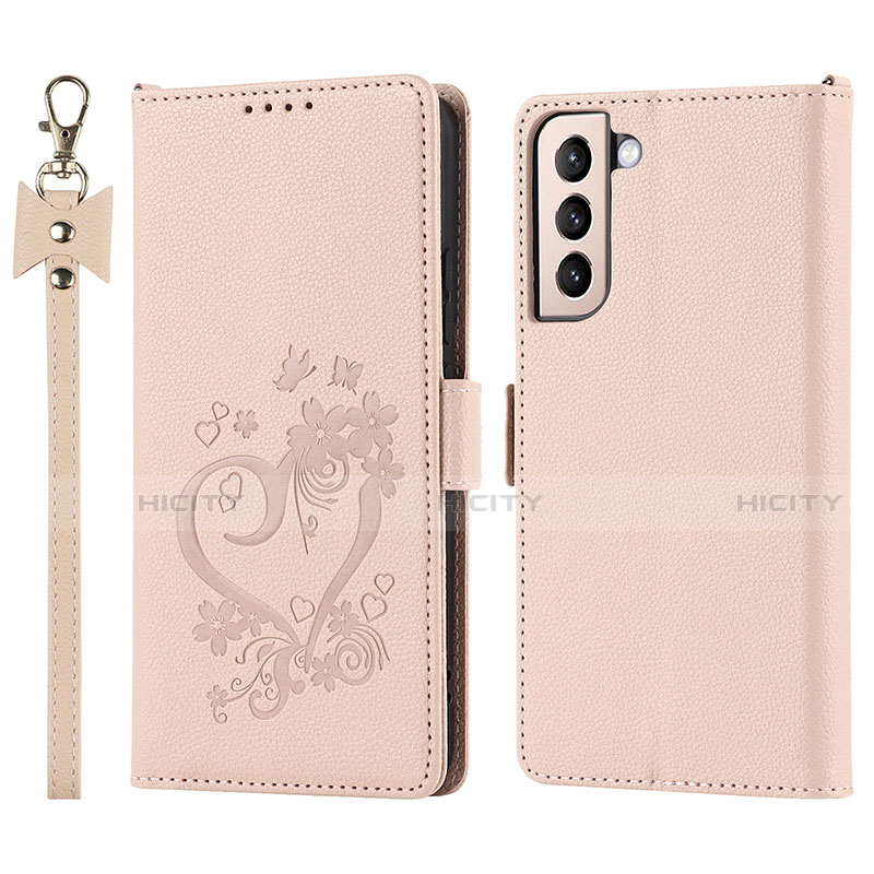 Funda de Cuero Cartera con Soporte Carcasa D11T para Samsung Galaxy S21 5G