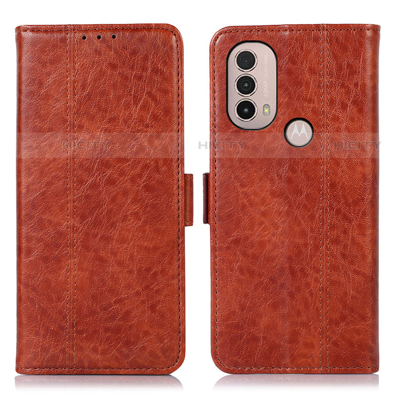 Funda de Cuero Cartera con Soporte Carcasa D11Y para Motorola Moto E30