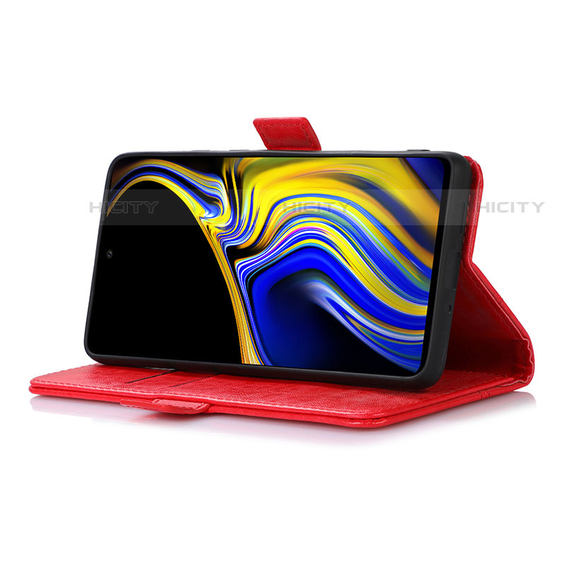 Funda de Cuero Cartera con Soporte Carcasa D11Y para Motorola Moto E30