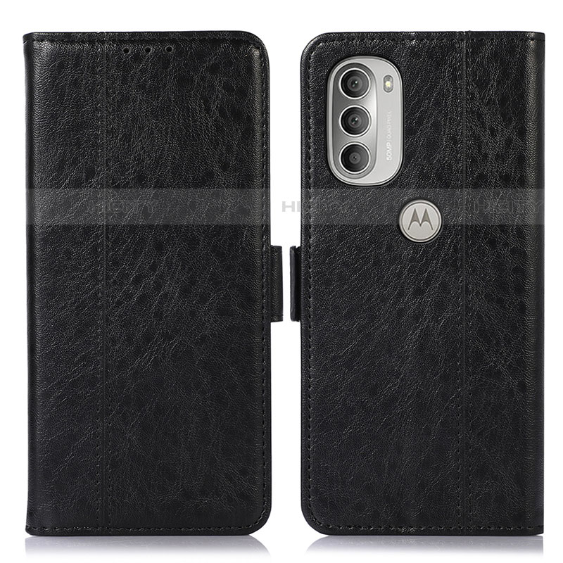 Funda de Cuero Cartera con Soporte Carcasa D11Y para Motorola Moto G51 5G