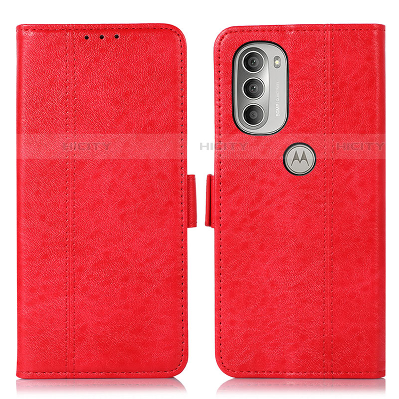 Funda de Cuero Cartera con Soporte Carcasa D11Y para Motorola Moto G51 5G