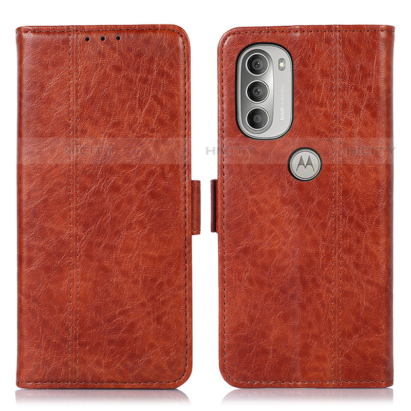 Funda de Cuero Cartera con Soporte Carcasa D11Y para Motorola Moto G51 5G