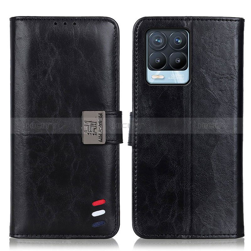 Funda de Cuero Cartera con Soporte Carcasa D11Y para Realme 8 4G