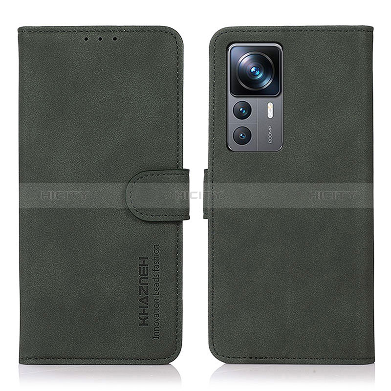 Funda de Cuero Cartera con Soporte Carcasa D11Y para Xiaomi Mi 12T Pro 5G Verde