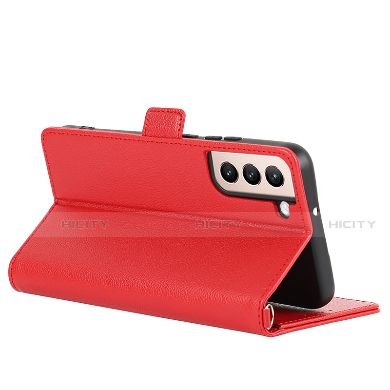 Funda de Cuero Cartera con Soporte Carcasa D12T para Samsung Galaxy S21 5G