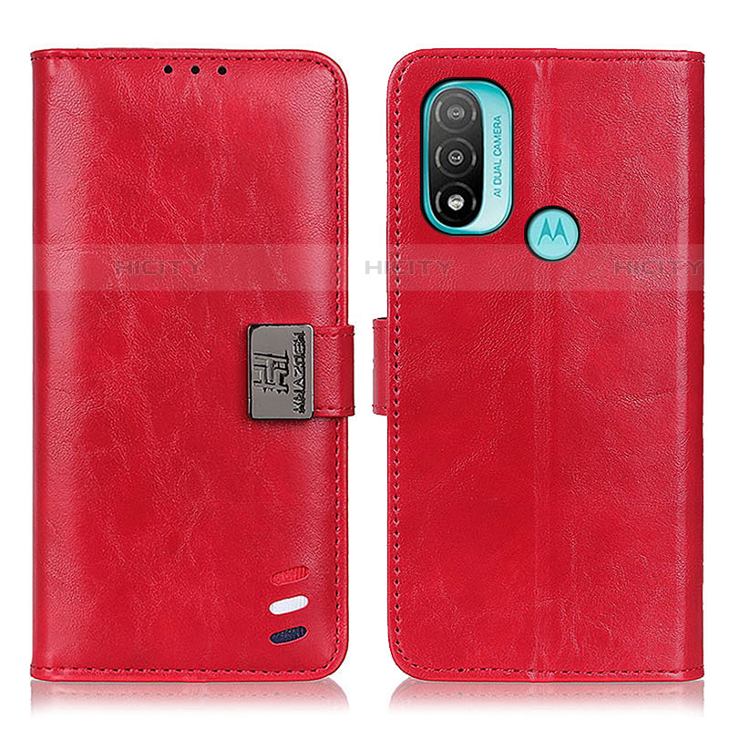 Funda de Cuero Cartera con Soporte Carcasa DY01 para Motorola Moto E30