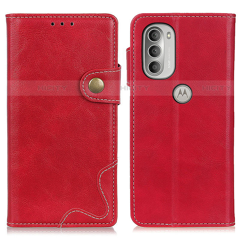 Funda de Cuero Cartera con Soporte Carcasa DY01 para Motorola Moto G51 5G