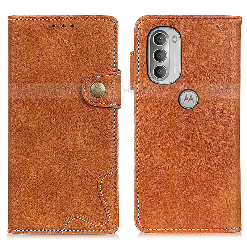 Funda de Cuero Cartera con Soporte Carcasa DY01 para Motorola Moto G51 5G