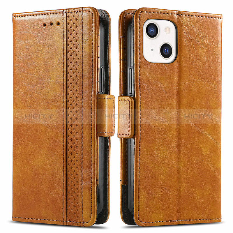 Funda de Cuero Cartera con Soporte Carcasa F03 para Apple iPhone 15