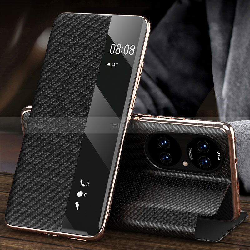 Funda de Cuero Cartera con Soporte Carcasa GS2 para Huawei P50 Pro