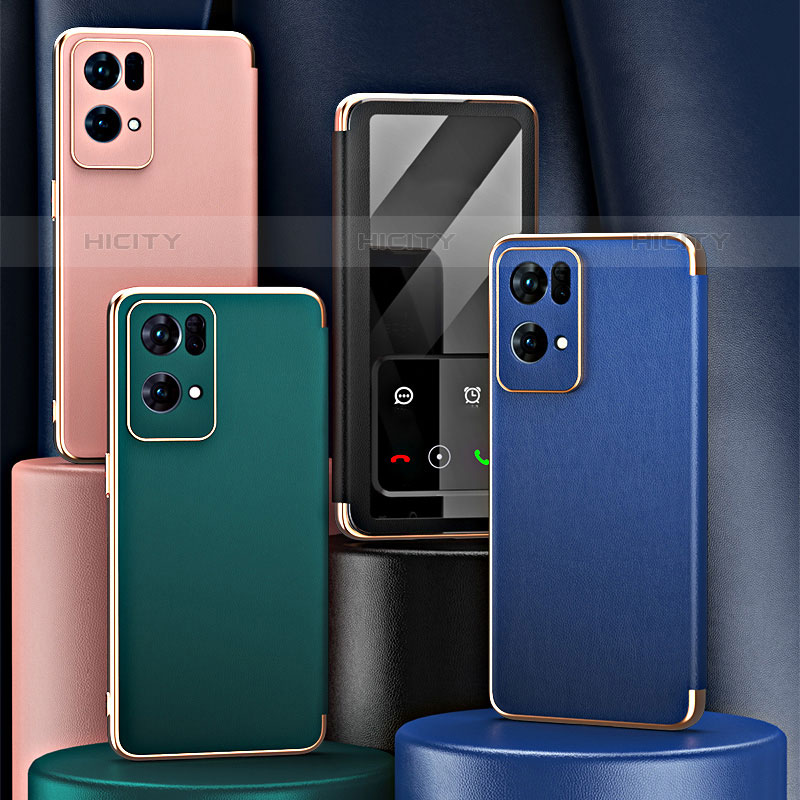 Funda de Cuero Cartera con Soporte Carcasa GS2 para Oppo Reno7 Pro 5G