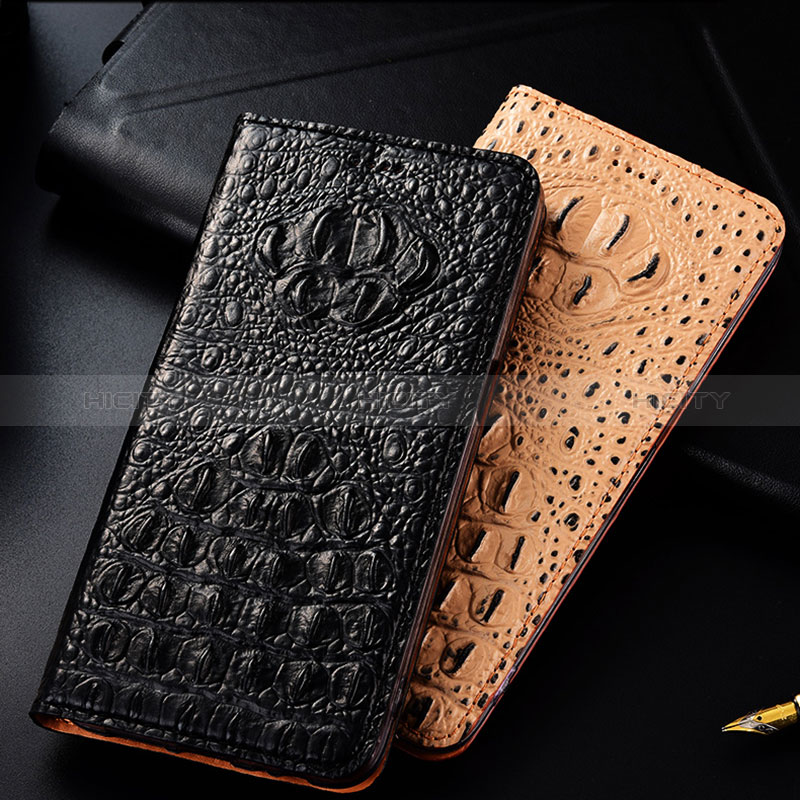 Funda de Cuero Cartera con Soporte Carcasa H01P para Apple iPhone 11