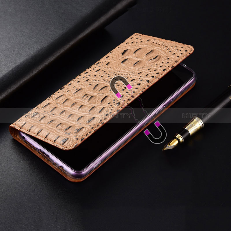 Funda de Cuero Cartera con Soporte Carcasa H01P para Asus Zenfone 7 Pro ZS671KS