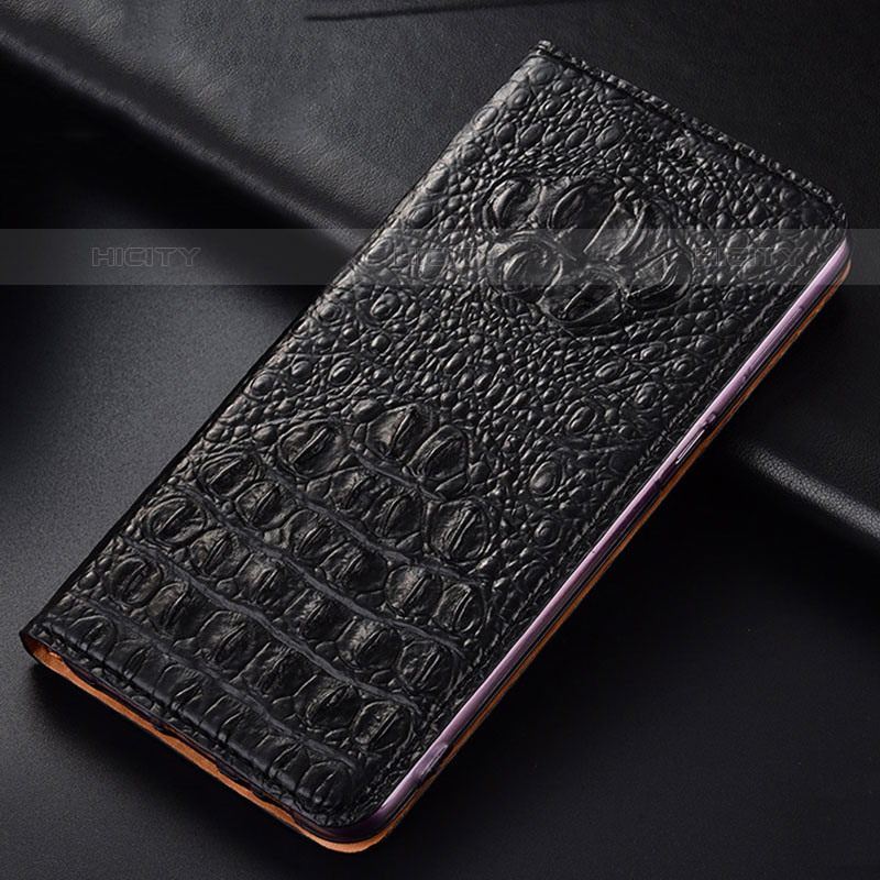 Funda de Cuero Cartera con Soporte Carcasa H01P para Google Pixel 8 5G Negro