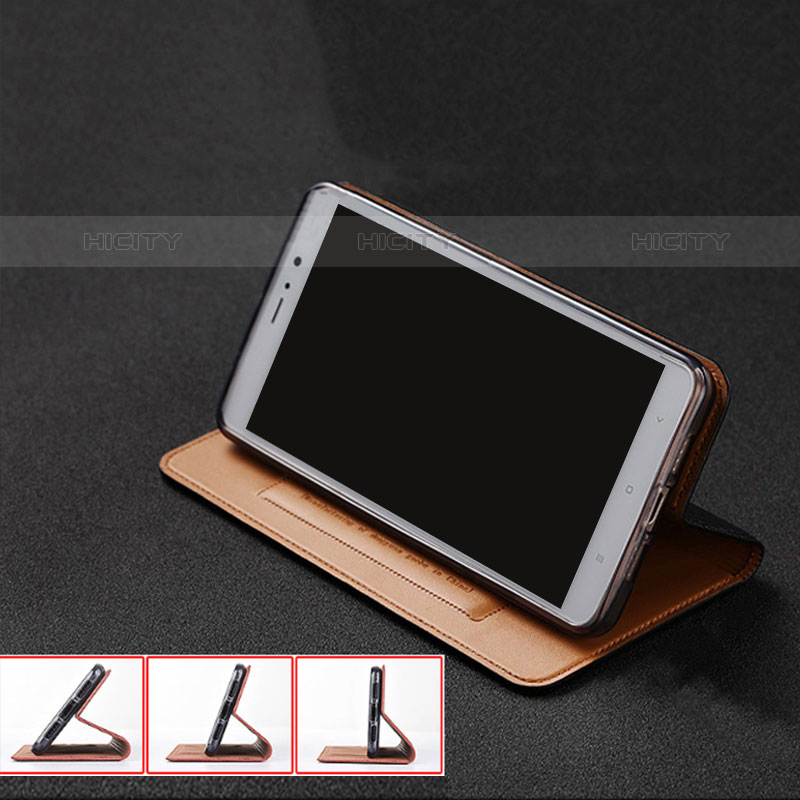 Funda de Cuero Cartera con Soporte Carcasa H01P para OnePlus Nord N200 5G