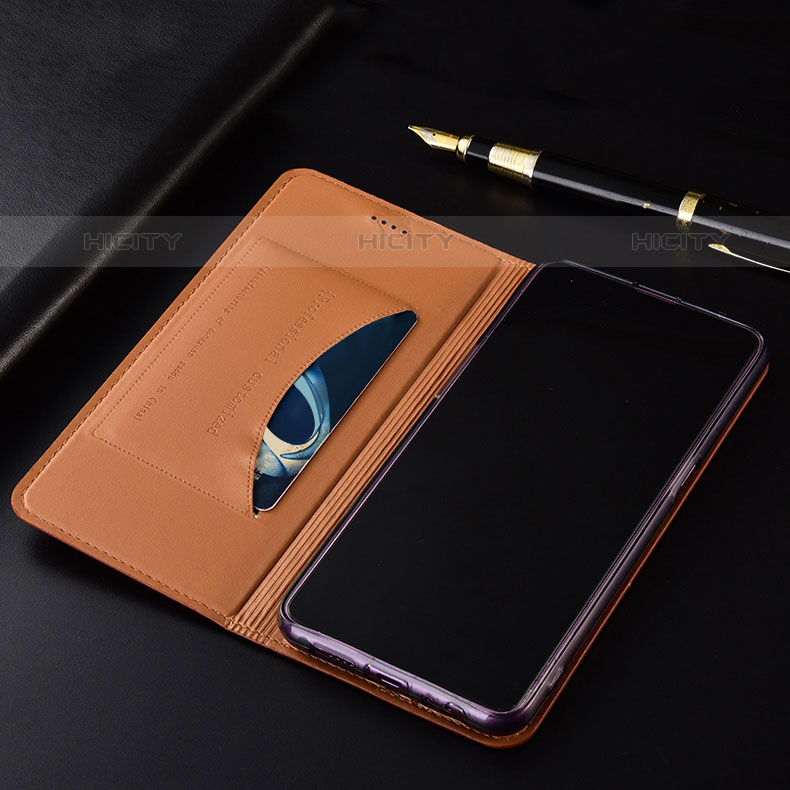 Funda de Cuero Cartera con Soporte Carcasa H01P para Oppo Find X5 Pro 5G