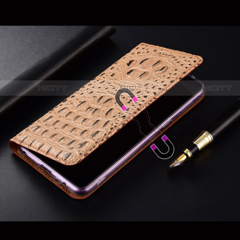 Funda de Cuero Cartera con Soporte Carcasa H01P para Samsung Galaxy S21 5G