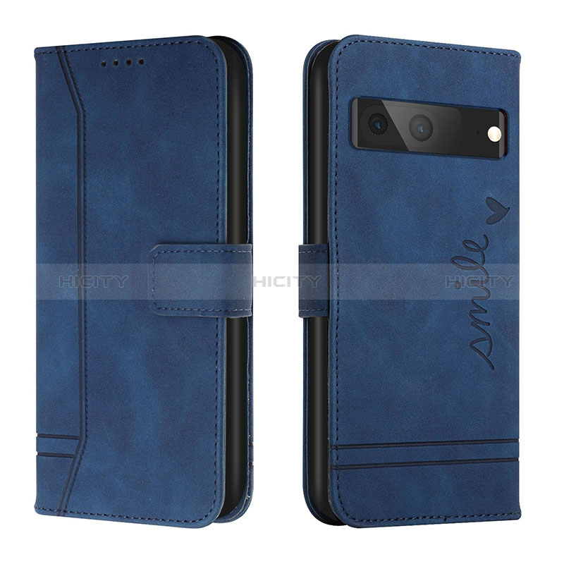 Funda de Cuero Cartera con Soporte Carcasa H01X para Google Pixel 7 5G