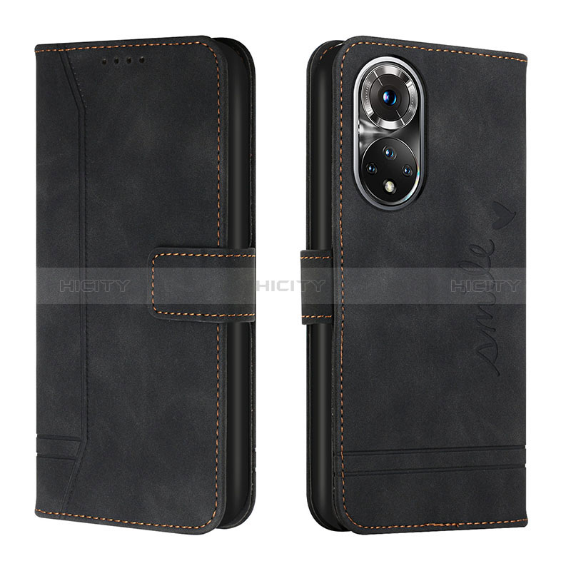 Funda de Cuero Cartera con Soporte Carcasa H01X para Huawei Honor 50 5G