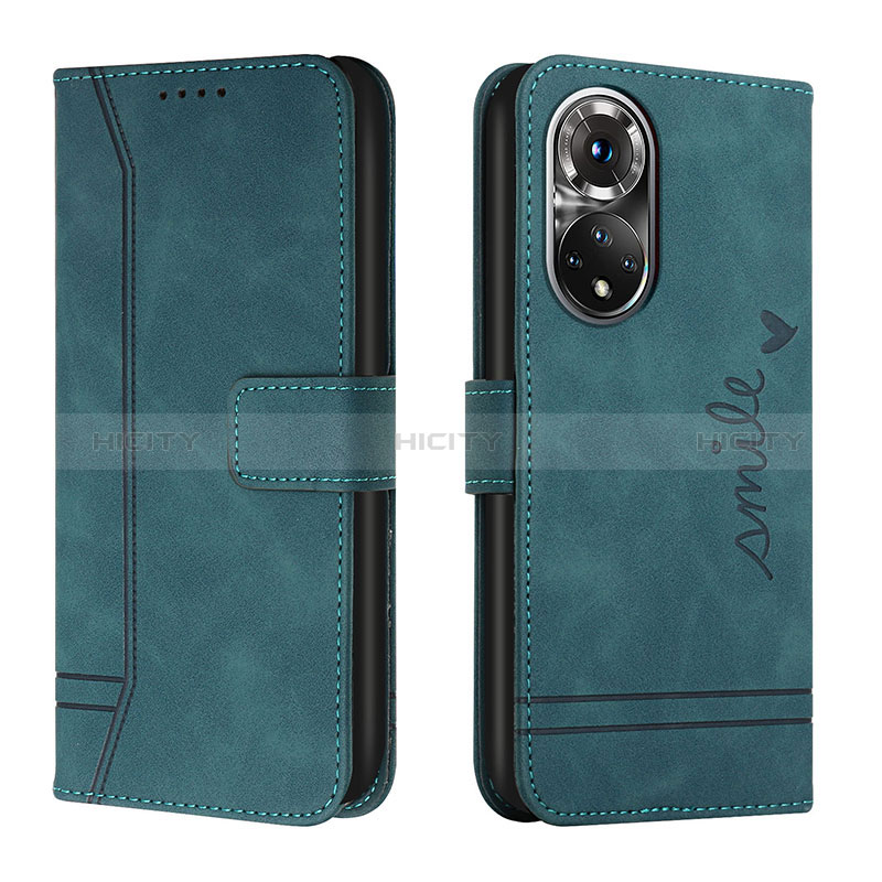 Funda de Cuero Cartera con Soporte Carcasa H01X para Huawei Honor 50 5G