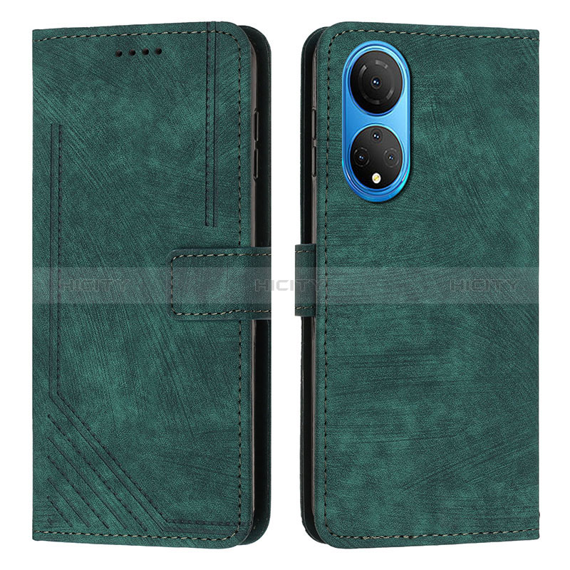 Funda de Cuero Cartera con Soporte Carcasa H01X para Huawei Honor X7