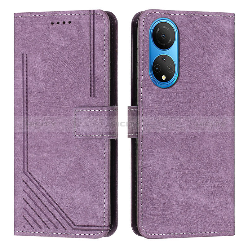 Funda de Cuero Cartera con Soporte Carcasa H01X para Huawei Honor X7