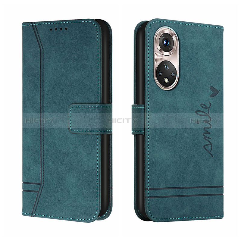 Funda de Cuero Cartera con Soporte Carcasa H01X para Huawei P50