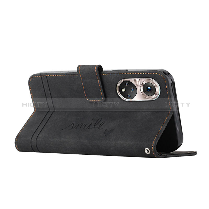 Funda de Cuero Cartera con Soporte Carcasa H01X para Huawei P50 Pro