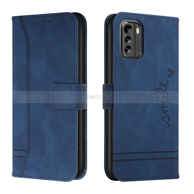 Funda de Cuero Cartera con Soporte Carcasa H01X para Nokia G60 5G