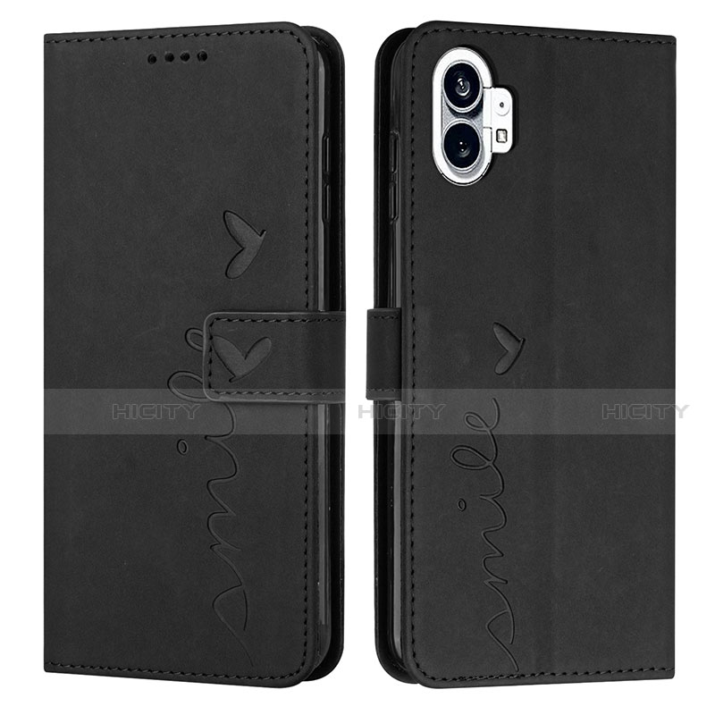 Funda de Cuero Cartera con Soporte Carcasa H01X para Nothing Phone 1