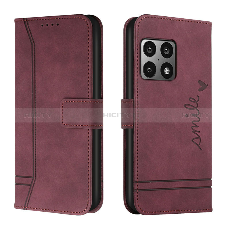 Funda de Cuero Cartera con Soporte Carcasa H01X para OnePlus 10 Pro 5G