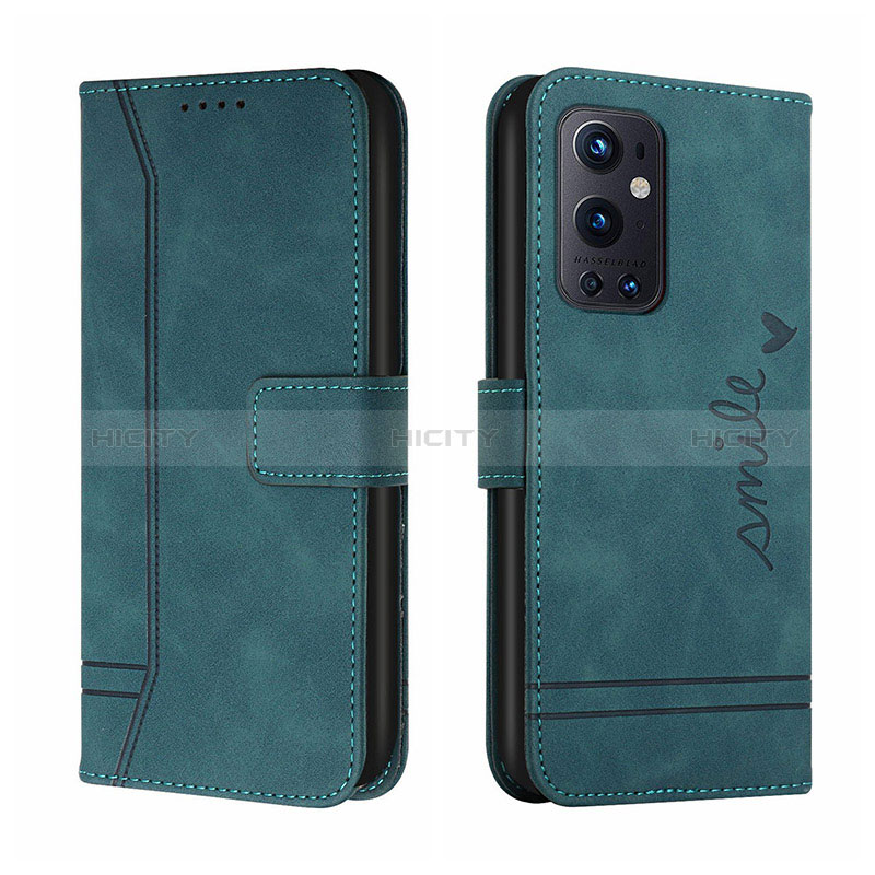 Funda de Cuero Cartera con Soporte Carcasa H01X para OnePlus 9 Pro 5G