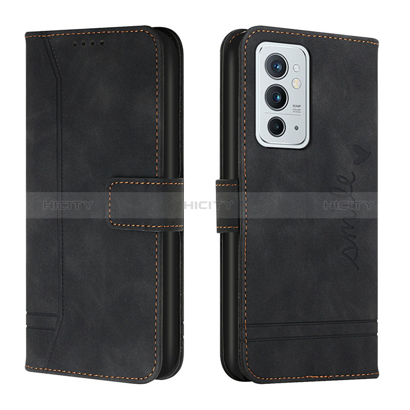 Funda de Cuero Cartera con Soporte Carcasa H01X para OnePlus 9RT 5G