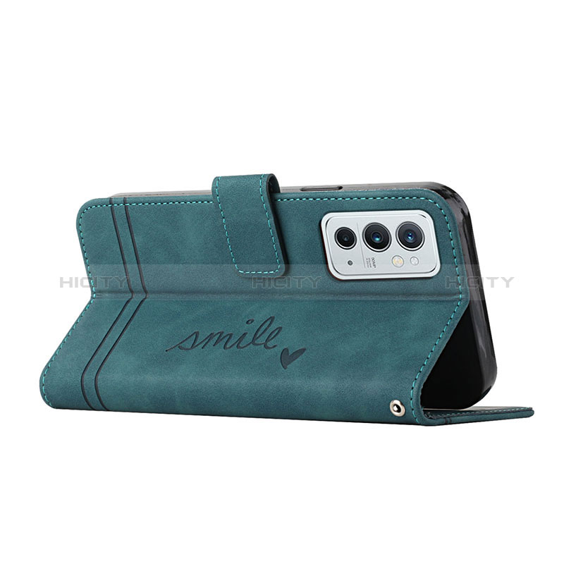 Funda de Cuero Cartera con Soporte Carcasa H01X para OnePlus 9RT 5G