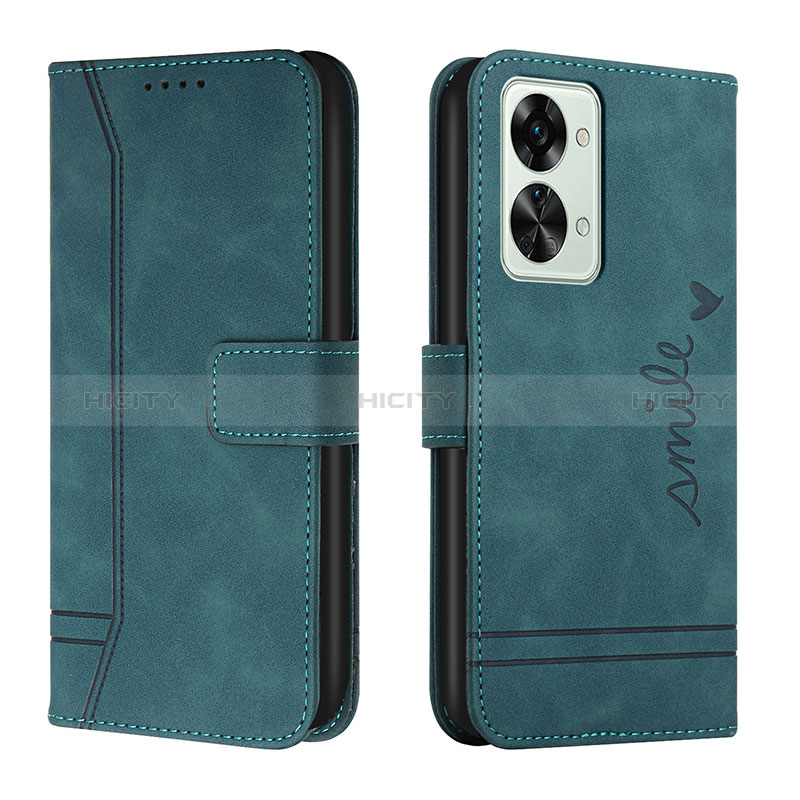 Funda de Cuero Cartera con Soporte Carcasa H01X para OnePlus Nord 2T 5G