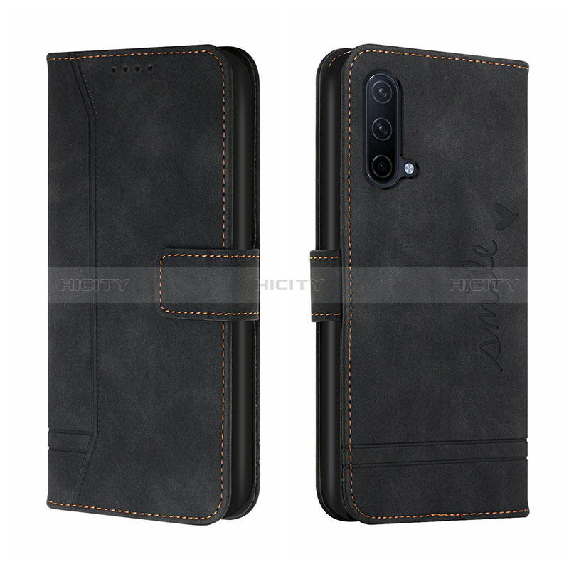 Funda de Cuero Cartera con Soporte Carcasa H01X para OnePlus Nord CE 5G