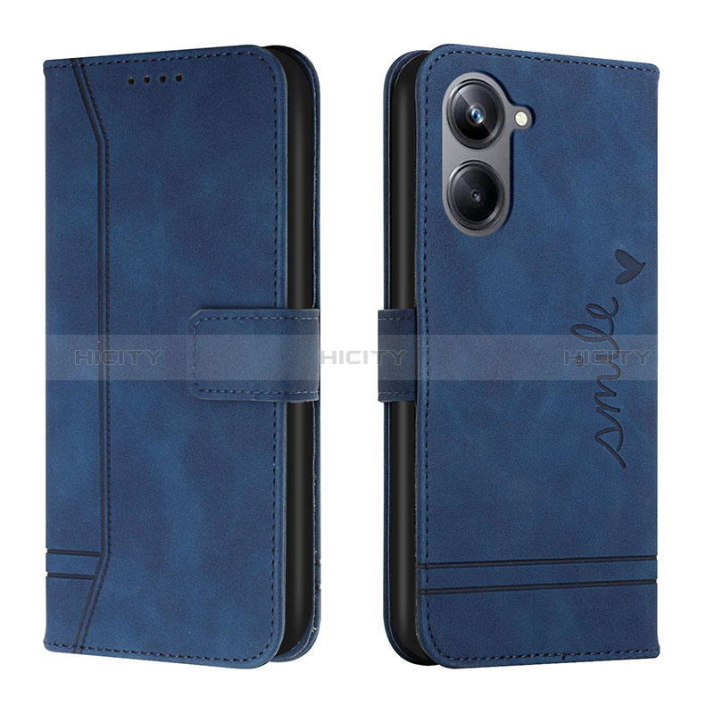 Funda de Cuero Cartera con Soporte Carcasa H01X para Realme 10 Pro 5G